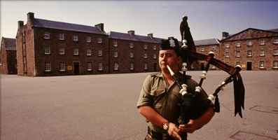 Fort George the last remaining star fort