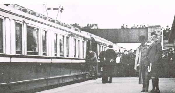 Visit of King Edward V11 at Spean Bridge 1905 to visit Glenquoich